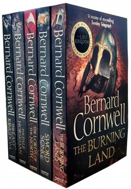 Bernard Cornwell Warrior Chronicles The Last Kingdom Series 1 Books Set Collection Pack