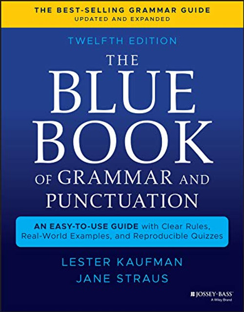 Blue Book of Grammar and Punctuation