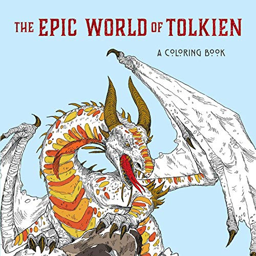 Epic World of Tolkien: A Coloring Book