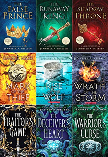 Jennifer A. Nielsen Set of 9 Books