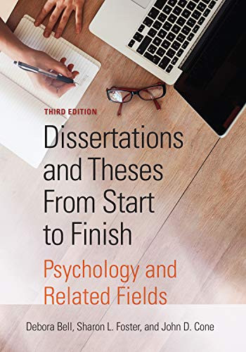 Dissertations and Theses From Start to Finish