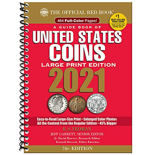 Guide Book of United States Coins 2021 Large Print