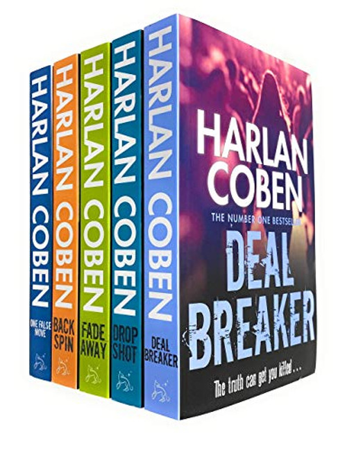 Myron Bolitar Series 5 Books Collection Set by Harlan Coben