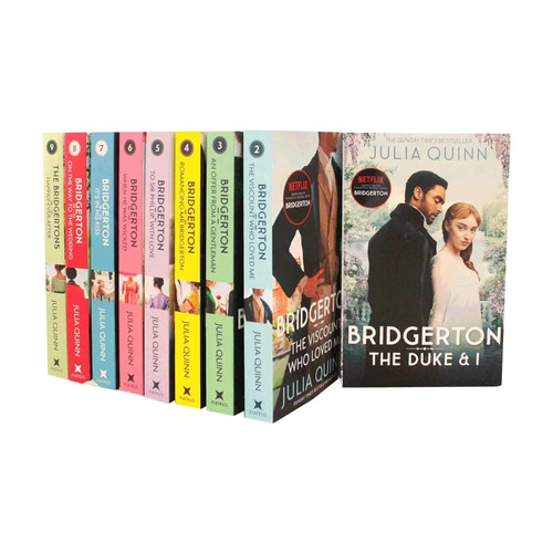 Bridgerton Family Series Collection 1-9 Books Set by Julia Quinn by Julia Quinn