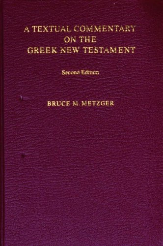 Textual Commentary on the Greek New Testament