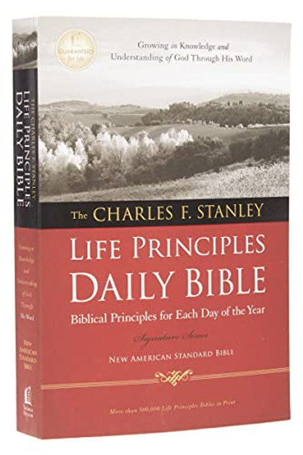 Charles F. Stanley Life Principles Daily Bible NASB