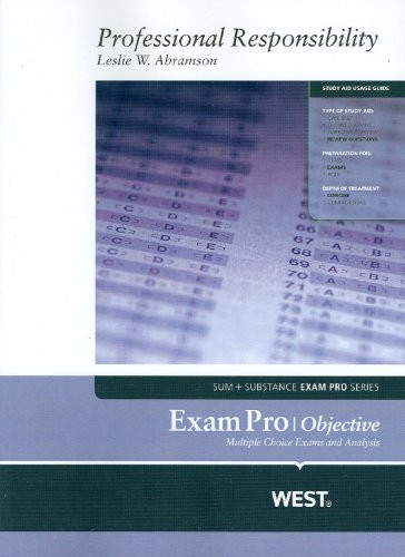Exam Pro on Professional Responsibility