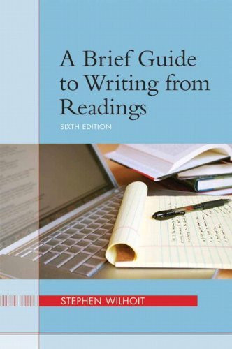 Brief Guide To Writing From Readings