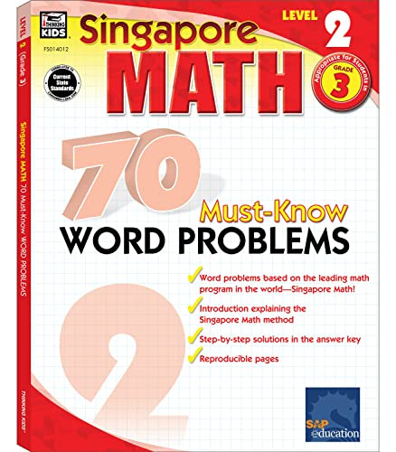 70 Must-Know Word Problems Grade 3 (Singapore Math)