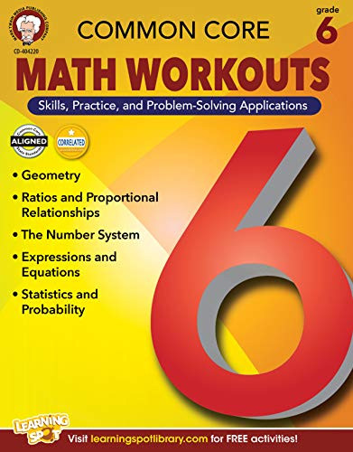 Common Core Math Workouts Grade 6