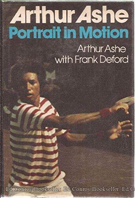 Arthur Ashe portrait in motion