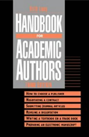 Handbook for Academic Authors