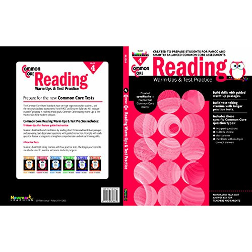 Common Core Reading Warm-Ups and Test Practice Grade 4