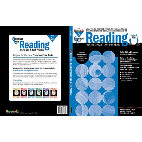Common Core Reading Warm-Ups and Test Practice Grade 5