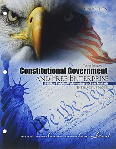 Constitutional Government and Free Enterprise