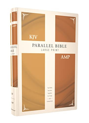 KJV Amplified Parallel Bible Large PrintRed Letter Edition