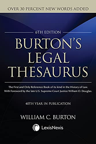 Burton's Legal Thesaurus