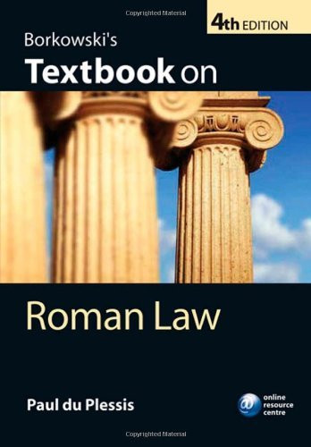 Borkowski's Textbook On Roman Law
