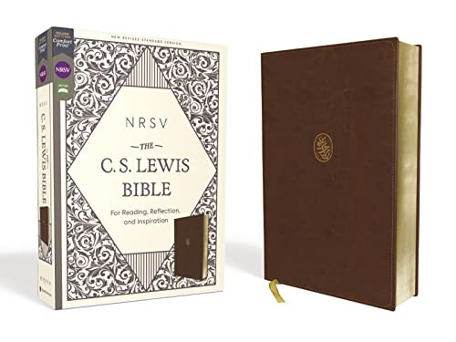 NRSV The C. S. Lewis Bible Leathersoft Brown Comfort Print