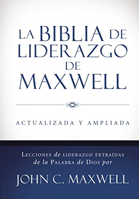 La Biblia de liderazgo de Maxwell RVR60- Tamano manual