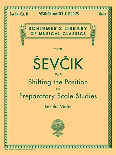 Shifting the Position and Preparatory Scale Studies Op. 8