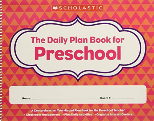 Daily Plan Book for Preschool