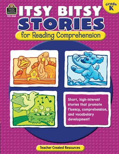 Itsy Bitsy Stories for Reading Comprehension Grd K