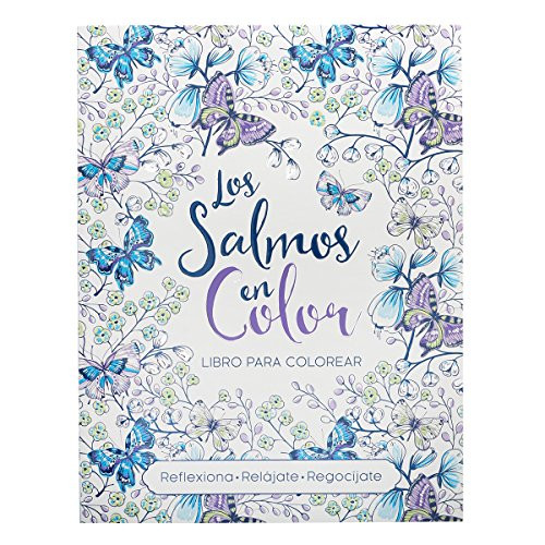 Psalms In Color Bible Verse Coloring Book In Spanish