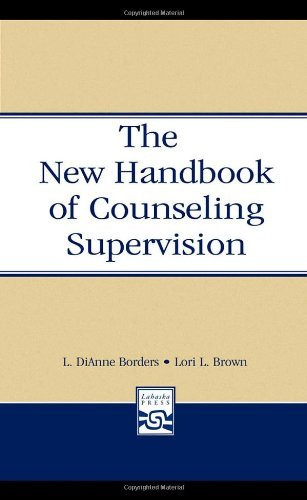 New Handbook Of Counseling Supervision