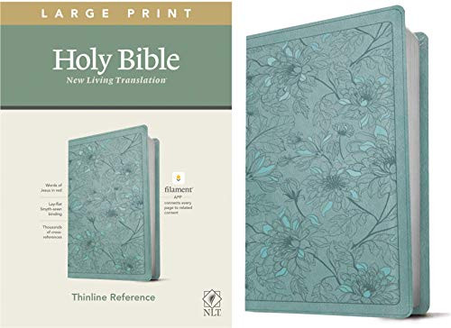 NLT Large Print Thinline Reference Holy Bible
