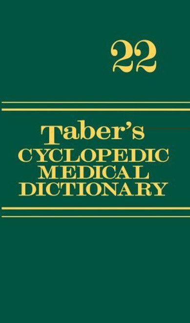 Taber's Cyclopedic Medical Dictionary Thumb-Indexed Version