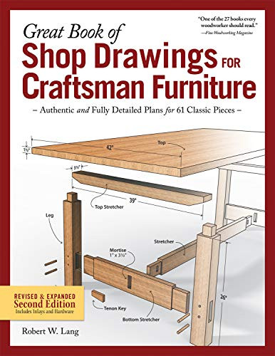 Great Book of Shop Drawings for Craftsman Furniture