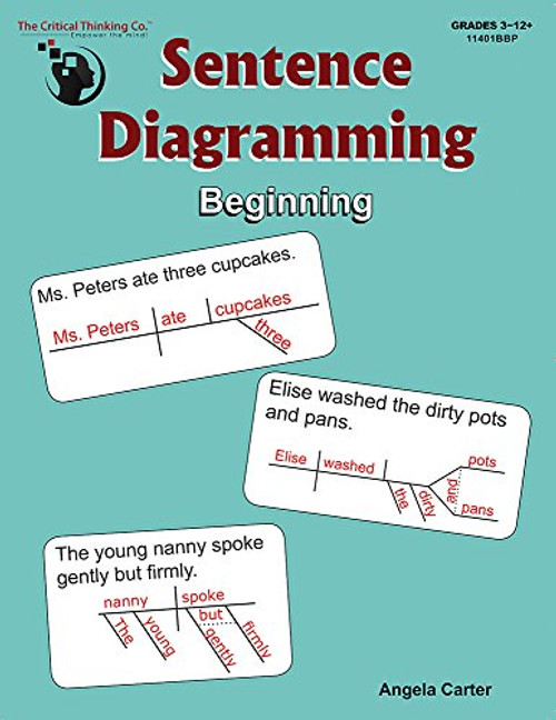 Sentence Diagramming Beginning Workbook - Breakdown and Learn the Grades 3-12