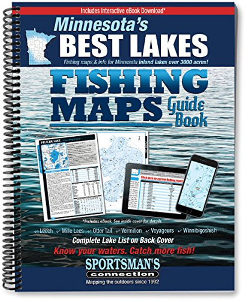 Minnesota's Best Lakes Fishing Maps Guide Book