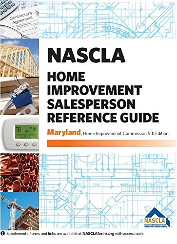 Maryland NASCLA Home Improvement Salesperson Reference Guide