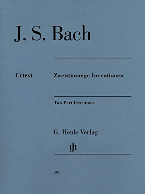 Two Part Inventions Piano Revised Edition