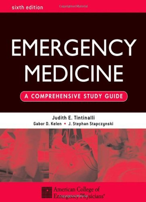 Emergency Medicine A Comprehensive Study Guide