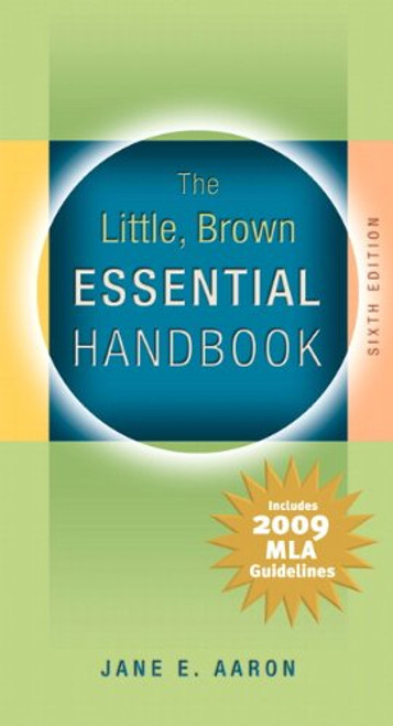 Little Brown Essential Handbook Jane E Aaron