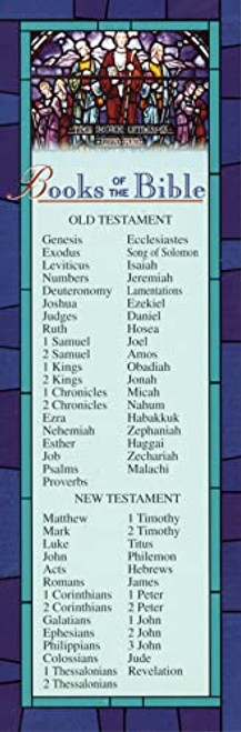 Books of the Bible Bookmark (Pkg of 25)