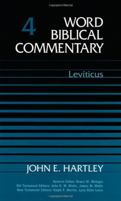 Word Biblical Commentary volume 4 Leviticus