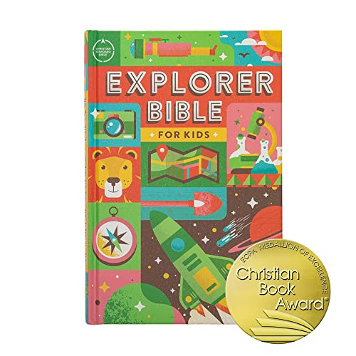 Explorer Bible for Kids Red Letter Full-Color Design Photos