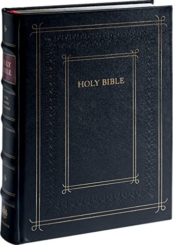 Cambridge KJV Family Chronicle Bible Black Calfskin Leather over
