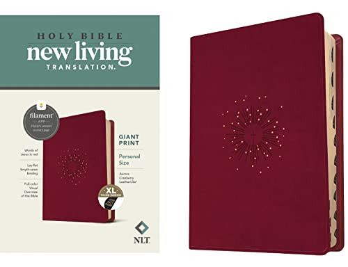 NLT Personal Size Giant Print Bible Filament-Enabled Edition