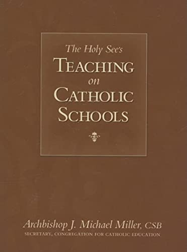 Holy See's Teaching on Catholic Schools