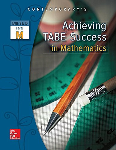Achieving TABE Success In Mathematics Level M Workbook - Achieving