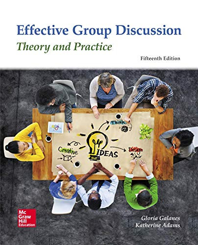 Effective Group Discussion: Theory and Practice