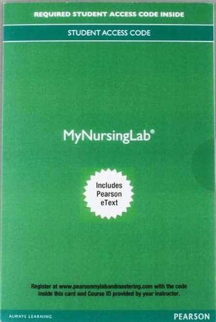 Nursing: A Concept-Based Approach to Learning Volumes 1-3 -- MyLab