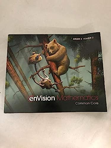 ENVISION MATHEMATICS 2020 COMMON CORE STUDENT EDITION GRADE 2 VOLUME