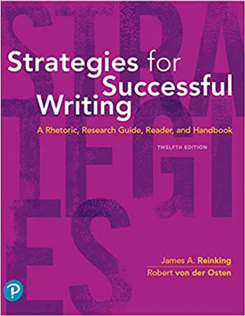 Strategies for Successful Writing