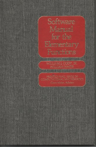 Software Manual for the Elementary Functions